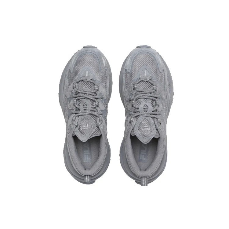 Tenor City: zapatillas bajas de suela gruesa, color gris