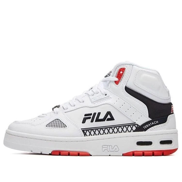 Teratach de caña alta Blanco/Rojo/Negro