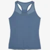 Top azul de tenis Essential con espalda en forma de U