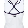 Top Heritage con espalda nadadora en blanco