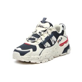 Trek 1 Low «Blanco, azul y rojo»