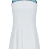 Vestido de jersey para mujer en color aguamarina con pantalones cortos incorporados