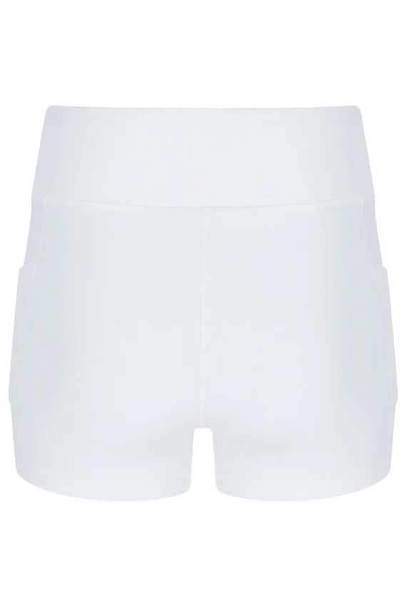 Vestido de jersey para mujer en color aguamarina con pantalones cortos incorporados
