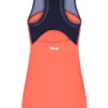 Vestido de jersey para mujer en naranja neón con pantalones cortos incorporados