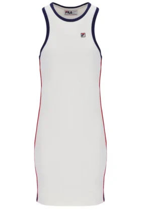 Vestido sin mangas Jagna Racer en color Gardenia