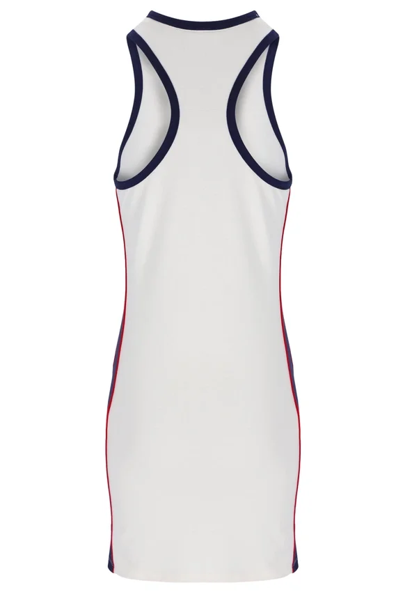 Vestido sin mangas Jagna Racer en color Gardenia