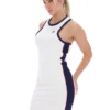 Vestido sin mangas Jagna Racer en color Gardenia