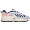 Zapatilla retro azul y rosa