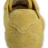 Zapatilla Ritmo de gamuza amarilla para mujer