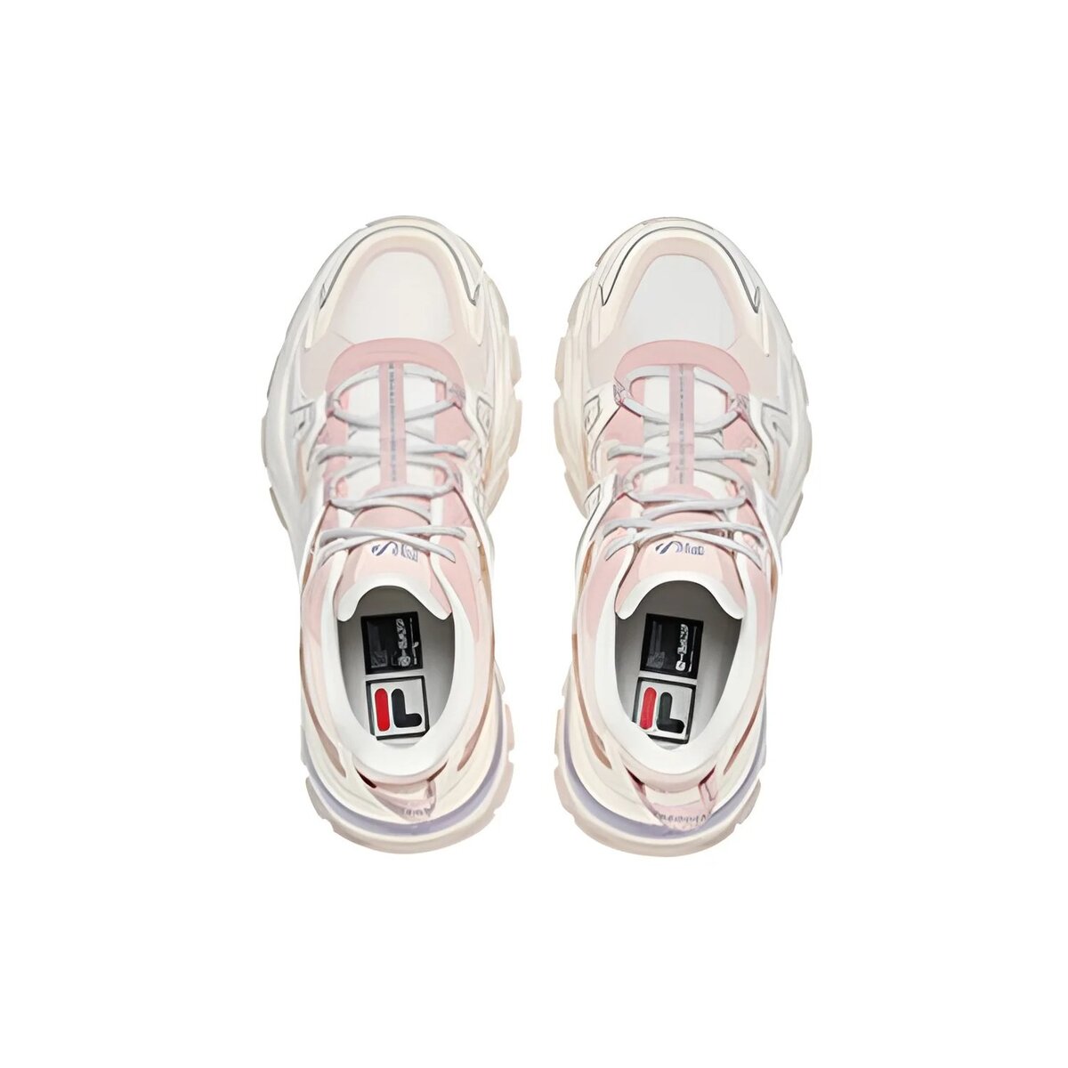 Zapatillas Aurora «Blanco Rosa Púrpura»