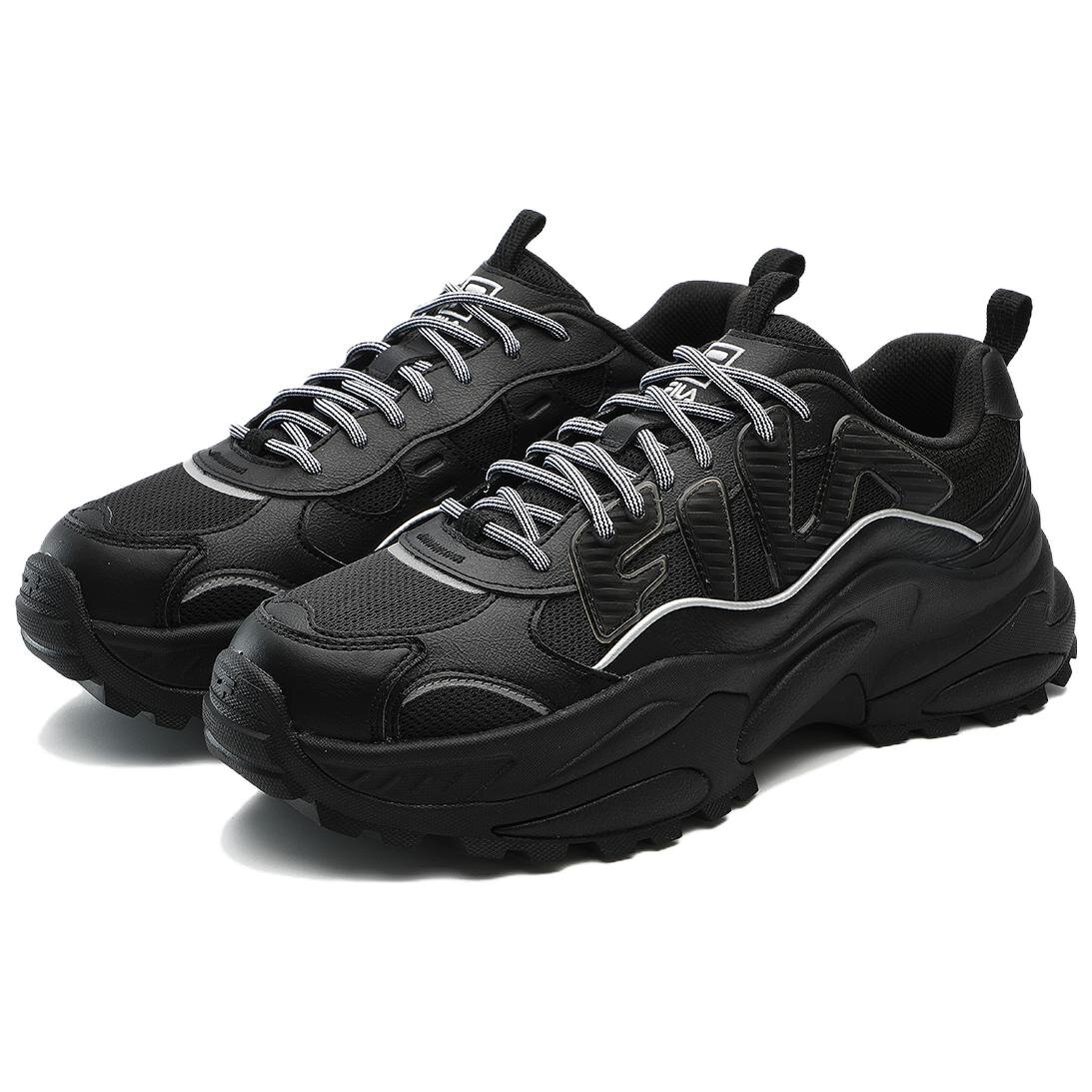 Zapatillas bajas, cómodas y de moda «Negro»