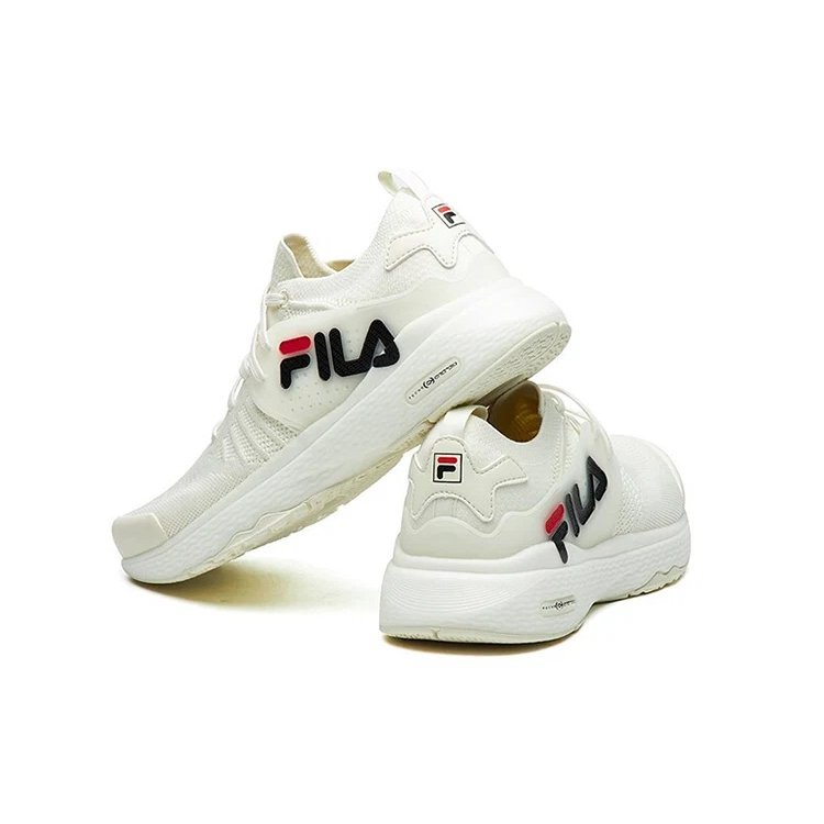 Zapatillas bajas con logotipo en la parte trasera «Blanco»