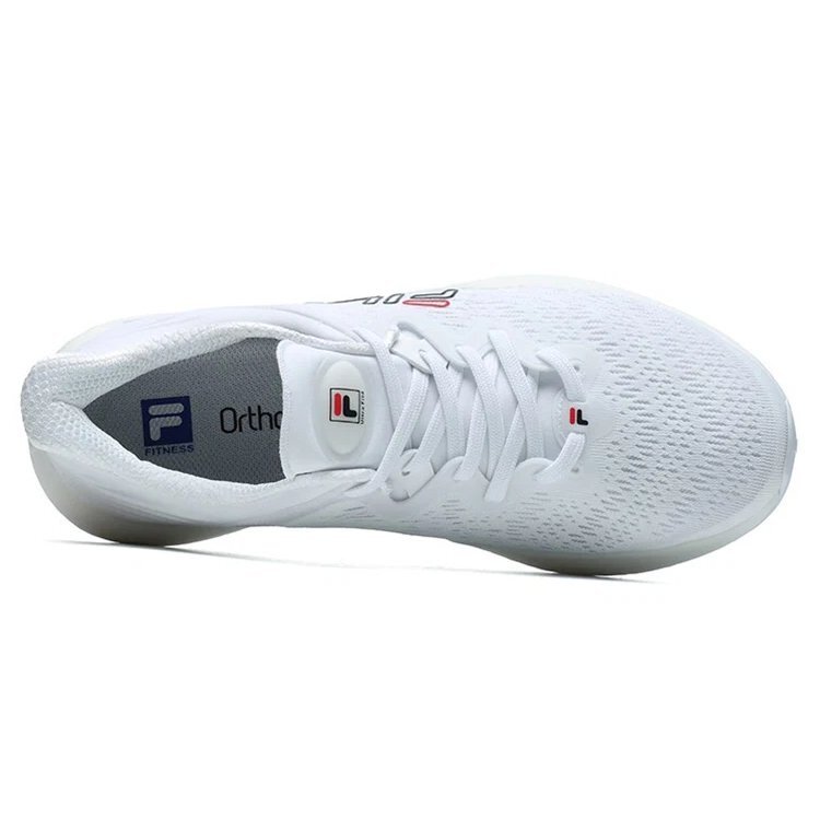 Zapatillas bajas de atletismo «Blanco, negro, logotipo»