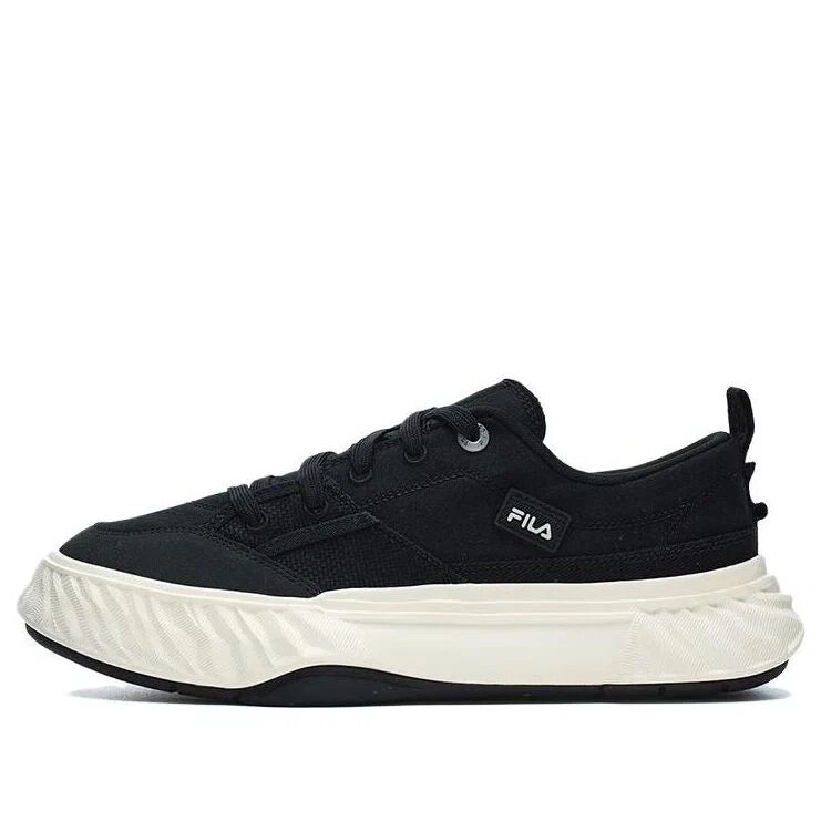 Zapatillas bajas de lona antideslizantes y duraderas «Negro Blanco»