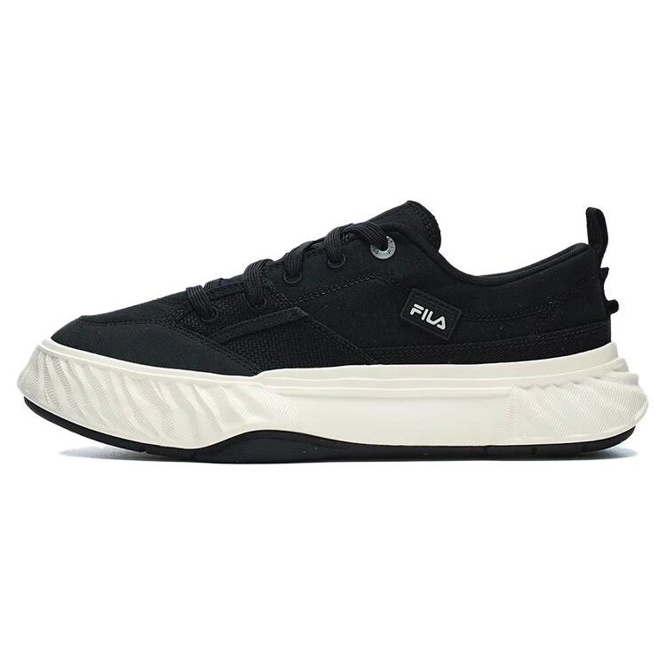Zapatillas bajas de lona antideslizantes y duraderas «Negro Blanco»