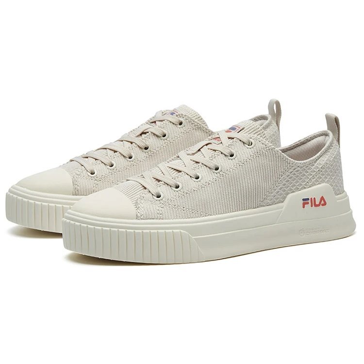 Zapatillas bajas Fashion Court color crema/blanco