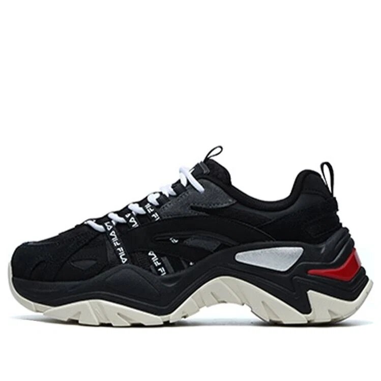 Zapatillas bajas gruesas Heritage-FHT GS Negro