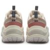 Zapatillas bajas modernas Sofia 1S Fishbone «Blanco, rosa, azul»