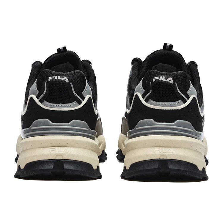 Zapatillas bajas Trek 1s «Negro-Plata»