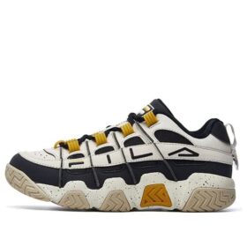 Zapatillas Barricade Low «Blanco, Negro, Amarillo»