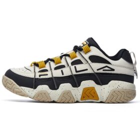 Zapatillas Barricade Low «Blanco, Negro, Amarillo»