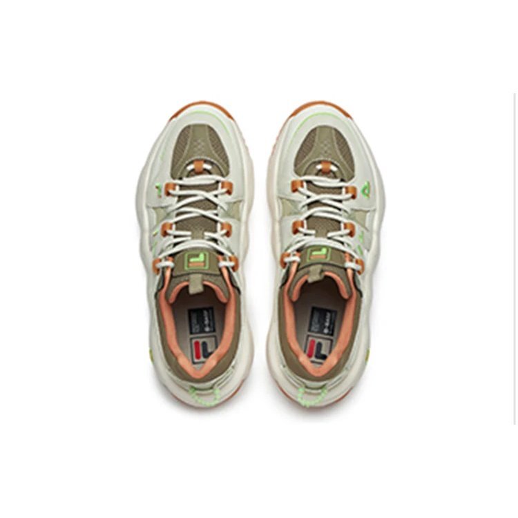 Zapatillas Barricade Low «Verde, blanco y naranja»