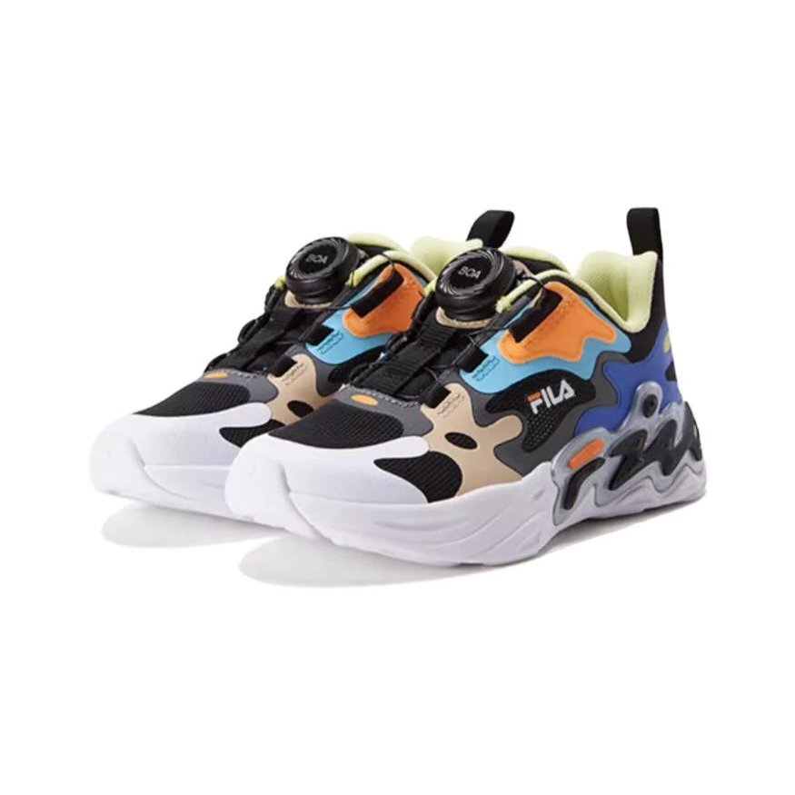 Zapatillas BOA Explorer «Negro Azul Naranja»