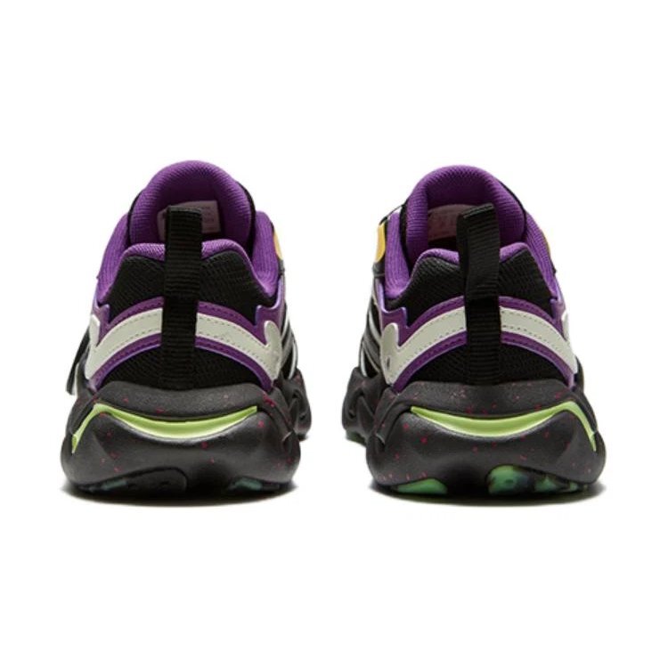Zapatillas Boa «Púrpura, negro y verde»