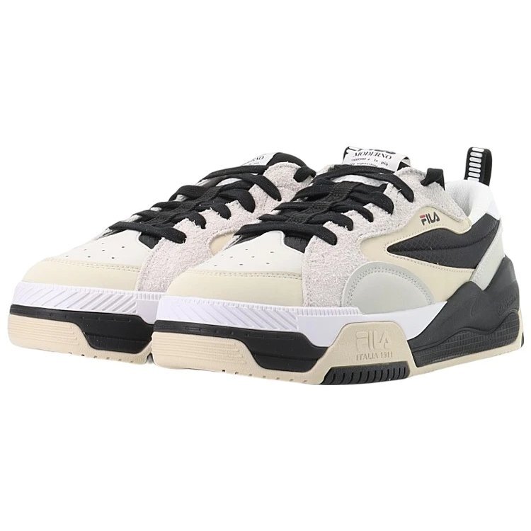 Zapatillas Canestro «Blanco Crema Negro»
