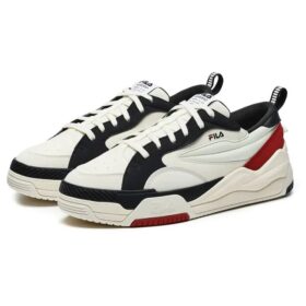 Zapatillas Canestro «Blanco, Negro, Rojo»