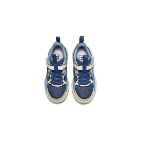 Zapatillas casuales «Blanco, azul, beige»