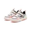 Zapatillas casuales «Blanco, azul y rosa»