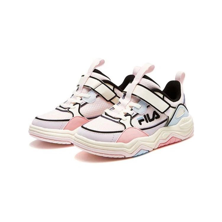 Zapatillas casuales «Blanco, azul y rosa»