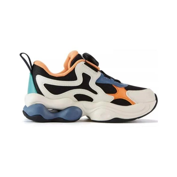 Zapatillas casuales «Blanco, naranja, azul»