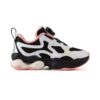 Zapatillas casuales «Blanco, Negro, Rosa»