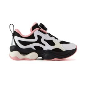 Zapatillas casuales «Blanco, Negro, Rosa»