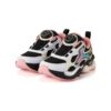 Zapatillas casuales «Blanco, Negro, Rosa»