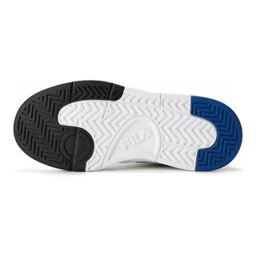 Zapatillas casuales de skate de caña alta «White Black Orange»