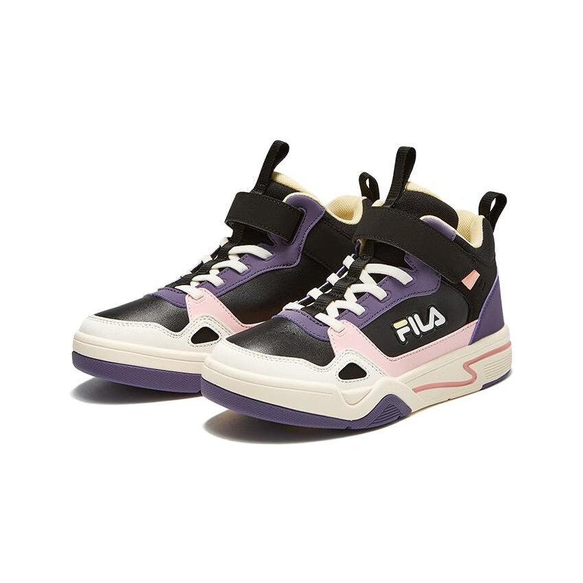 Zapatillas casuales de skate «Púrpura, negro y blanco»