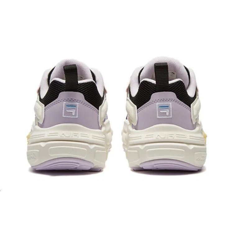 Zapatillas clásicas para correr «Blanco, lila y azul»