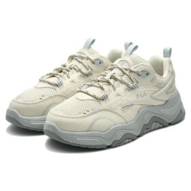 Zapatillas Collina «Blanco crema, azul y gris»
