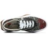 Zapatillas con estampado floral Negro/Verde