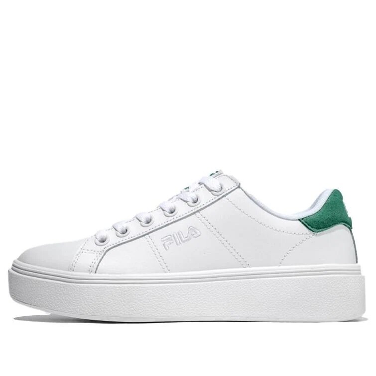 Zapatillas Court Plumpy de caña baja Blanco/Verde