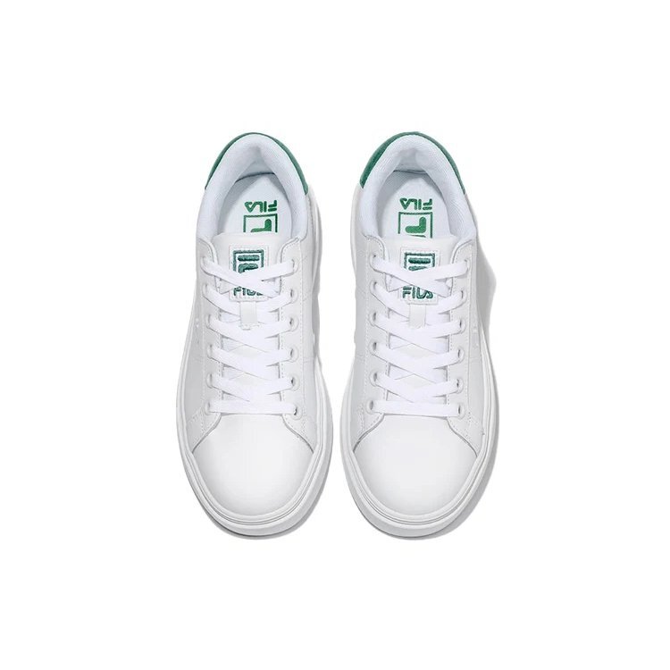 Zapatillas Court Plumpy de caña baja Blanco/Verde