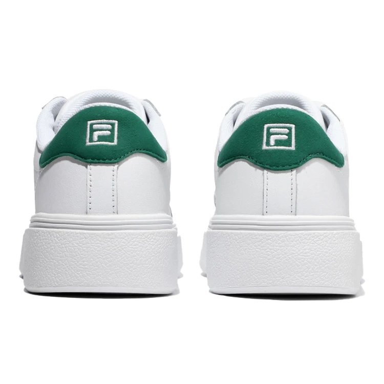 Zapatillas Court Plumpy de caña baja Blanco/Verde