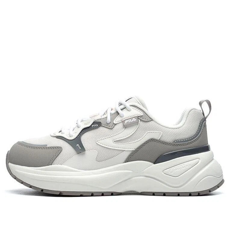 Zapatillas «Dad Shoe» «Rosa, gris y blanco»