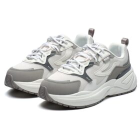 Zapatillas «Dad Shoe» «Rosa, gris y blanco»