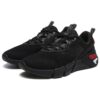 Zapatillas de atletismo para correr, color negro