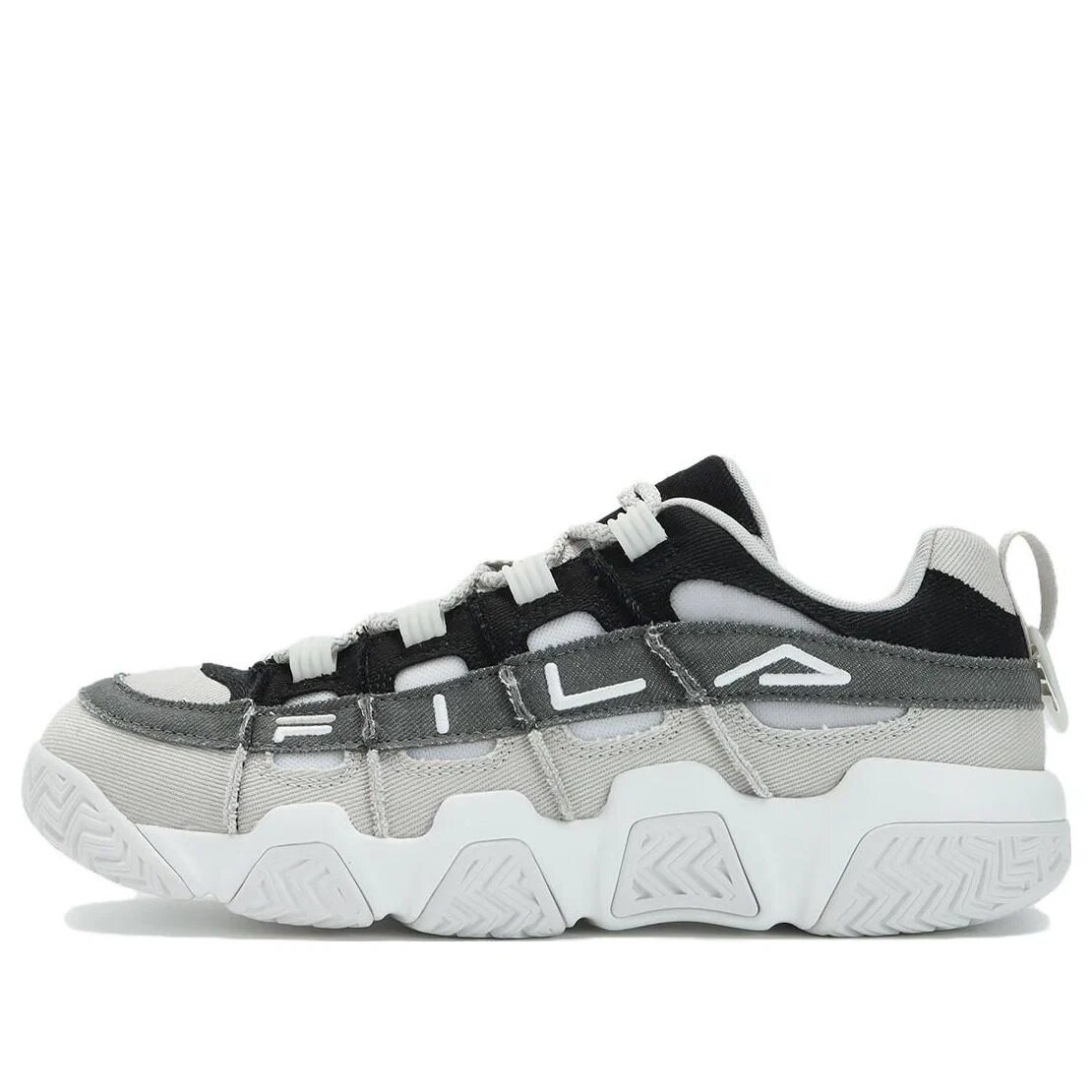 Zapatillas de baloncesto Barricade «Blanco, gris, negro»