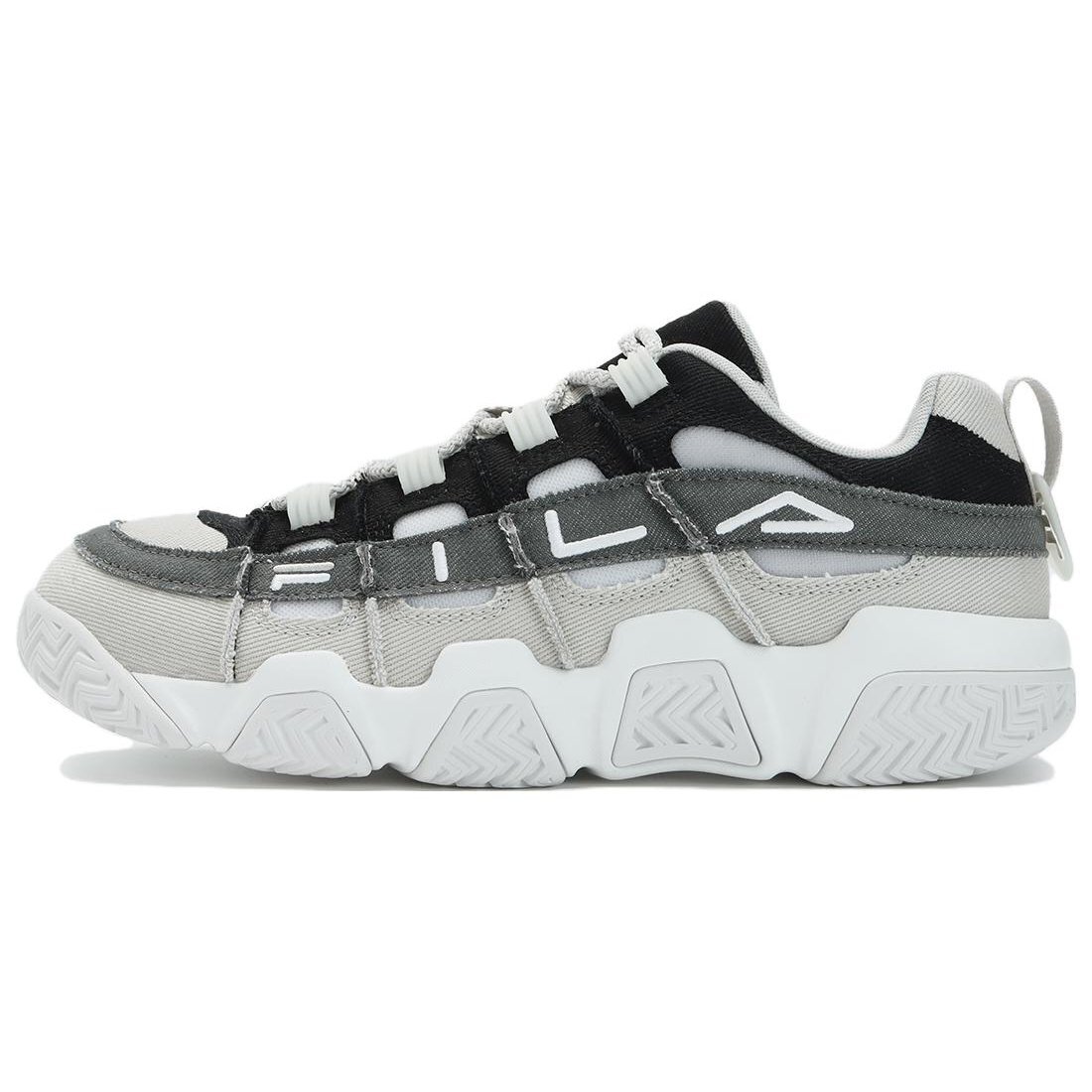 Zapatillas de baloncesto Barricade «Blanco, gris, negro»